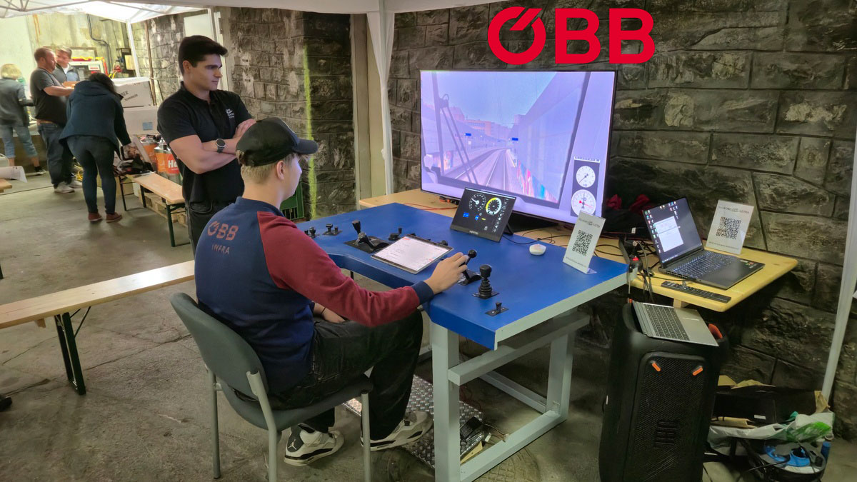 Taurus-Simulator bei den ÖBB in Bruck an der Mur
